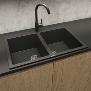 OLTENS Gravan Granit-Spülbecken 78 x 50 cm