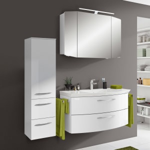 Pelipal Cassca Badmöbel-Set 148 cm, inkl. Spiegelschrank und Midischrank