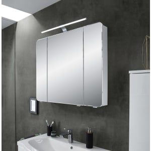 Pelipal Serie 4005 Spiegelschrank 90 cm mit LED-Aufsatzleuchte