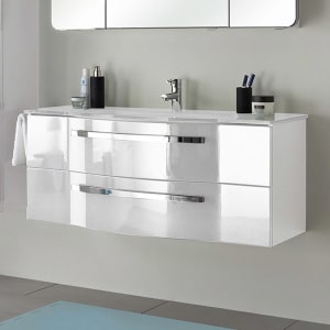 Pelipal Serie 4005 Waschtischunterschrank 115 cm, mit 2 Auszügen