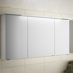 Pelipal Serie 4010 Spiegelschrank 140 x 70,3 cm mit Kranzbeleuchtung