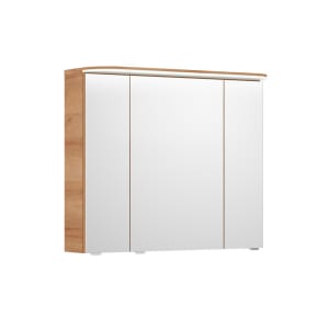 Pelipal Balto Spiegelschrank 85,2 cm mit LED-Kranzbeleuchtung