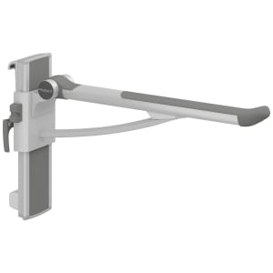 Pressalit PLUS Stützklappgriff 77 cm links höhen- u. seitlich verstellbar