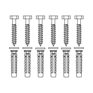 Pressalit Befestigungsmaterial 6er-Set