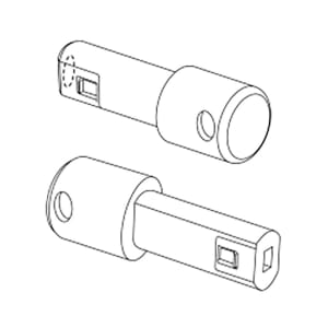 Pressalit Ersatz-Dämpfersatz A9325