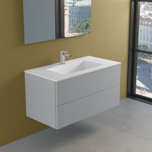progettobagno Elba Lago Waschtisch mit Unterschrank 100 cm