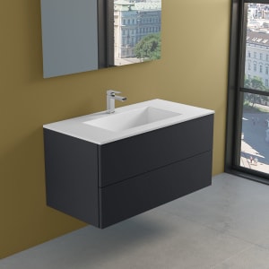progettobagno Elba Lago Waschtisch mit Unterschrank 100 cm