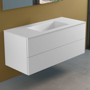 progettobagno Elba Lago Waschtisch mit Unterschrank 120 cm ohne Hahnloch