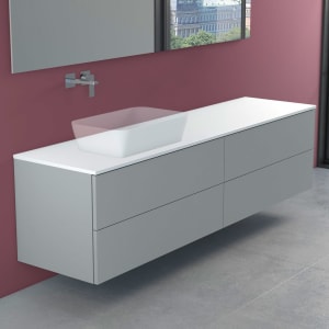 progettobagno Elba Modular Waschtischkonsole 200 cm, Ausführung  links