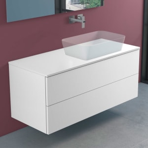 progettobagno Elba Modular Waschtischkonsole 120 cm, Ausführung  rechts