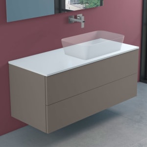 progettobagno Elba Modular Waschtischkonsole 120 cm, Ausführung rechts