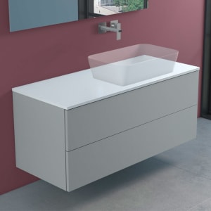 progettobagno Elba Modular Waschtischkonsole 120 cm , Ausführung rechts