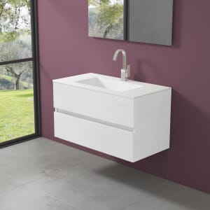 progettobagno Evo 54 Lago Waschtisch mit Unterschrank 100 cm