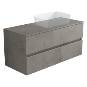 progettobagno Evo 54 Modular Waschtischkonsole 120 cm , Ausführung rechts