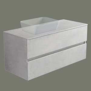 progettobagno Evo 54 Modular Waschtischkonsole 120 cm, Ausführung links