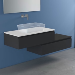 progettobagno Stresa Duo Modular Waschtischkonsole 160 cm links
