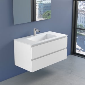 progettobagno Stresa Lago Waschtisch mit Unterschrank 100 cm