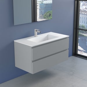 progettobagno Stresa Lago Waschtisch mit Unterschrank 100 cm