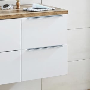 Puris Aspekt Unterschrank 30 cm mit 2 Auszügen, Griff 339