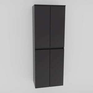 Puris Vora Hochschrank 60 cm mit 4 Türen und Wäscheauszug