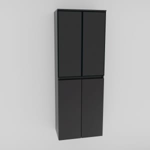 Puris Vora Hochschrank 60 cm mit 4 Türen und Wäscheauszug