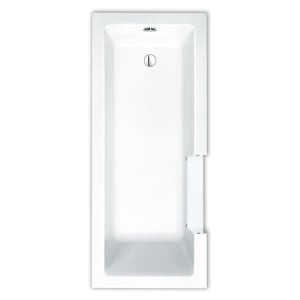 Repabad Livorno Mono Easy Duschbadewanne 170 x 70 cm, Einstieg links