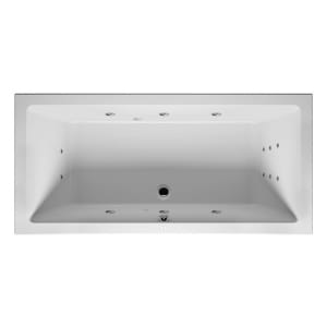 Riho Lusso Wall Whirlpool 180 x 80 cm Flow 6+6+2, links