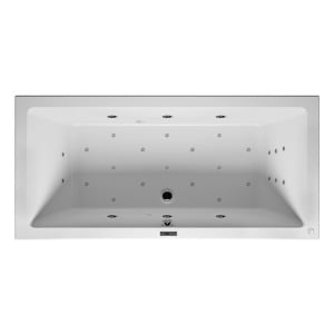 Riho Lusso Wall Whirlpool 180 x 80 cm Bliss 16 Aero Jets, links