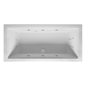 Riho Rethink Cubic Wall Whirlpool 180 x 80 cm, rechts, mit Riho Fall und Joy-System