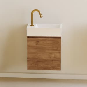 Riho Spring-Up Waschtisch RISE mit Unterschrank 41 cm, Hahnloch links