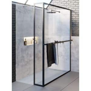 Riho Lucid 402 Duschwand Schwing 180 cm