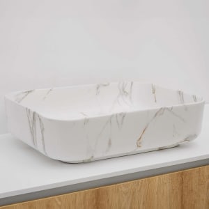 Riho Livit Aufsatzwaschtisch rechteckig 39 x 50 x 13 cm