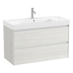 Roca Ona Waschtischunterbau 100 cm mit 2 Schubladen
