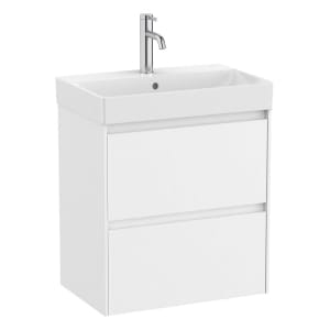 Roca Ona Waschtischunterbau 55 cm mit 2 Schubladen, geringere Tiefe