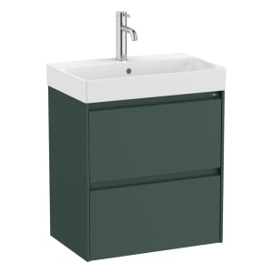 Roca Ona Waschtischunterbau 55 cm mit 2 Schubladen, geringere Tiefe
