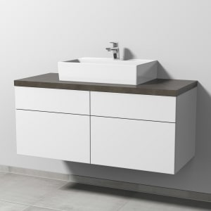 Sanipa 2morrow Badmöbel-Set 120,4 cm mit Keramik-Waschtisch Memento 2.0