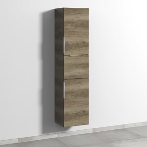 Sanipa 3way Hochschrank 40 cm, 2 Türen mit Türanschlag rechts, mit Aufsatzgriff