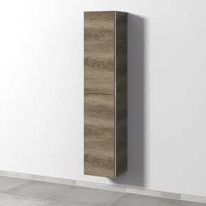 Sanipa 3way Hochschrank 35 cm, 2 Türen Anschlag links, mit Griffleiste