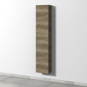 Sanipa 3way Hochschrank 35 cm tiefenreduziert, 1 Tür Anschlag links, Push to open