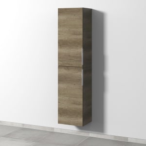 Sanipa 3way Hochschrank 40 cm, 2 Türen Anschlag links, mit Aufsatzgriff