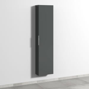 Sanipa 3way Hochschrank 40 cm tiefenreduziert, 1 Tür Anschlag rechts, mit Aufsatzgriff