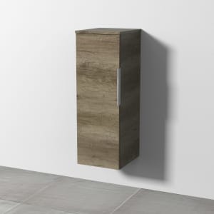 Sanipa 3way Mittelschrank 30 cm, 1 Tür mit Anschlag links, mit Aufsatz-Griff