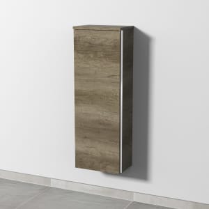 Sanipa 3way Mittelschrank 30 cm, 1 Tür, Anschlag links, mit Griff-Leiste