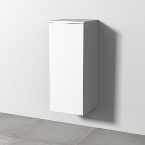 Sanipa 3way Mittelschrank 35 cm, 1 Tür mit Anschlag links, Push to open