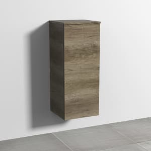 Sanipa 3way Mittelschrank 35 cm, 1 Tür mit Anschlag rechts, Push to open