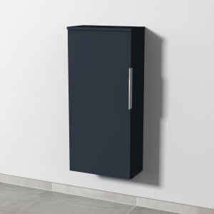 Sanipa 3way Mittelschrank 40 cm, 1 Tür, Anschlag links, mit Aufsatz-Griff