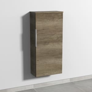 Sanipa 3way Mittelschrank 40 cm, 1 Tür, Anschlag rechts, mit Aufsatz-Griff