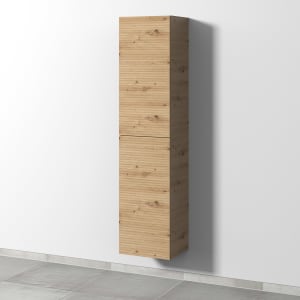 Sanipa 3way-Struktur Hochschrank 40 cm, 2 Türen Anschlag links, mit Push to open