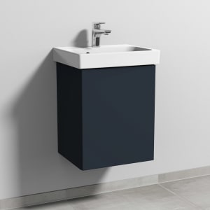 Sanipa 3way Keramikwaschtisch ProSmart mit Waschtischunterschrank 45 x 37 cm, Türanschlag rechts