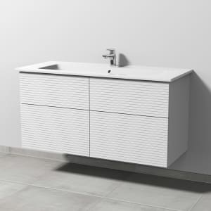 Villeroy & Boch Venticello Waschtisch mit Sanipa 3way-Struktur Unterschrank 120 cm